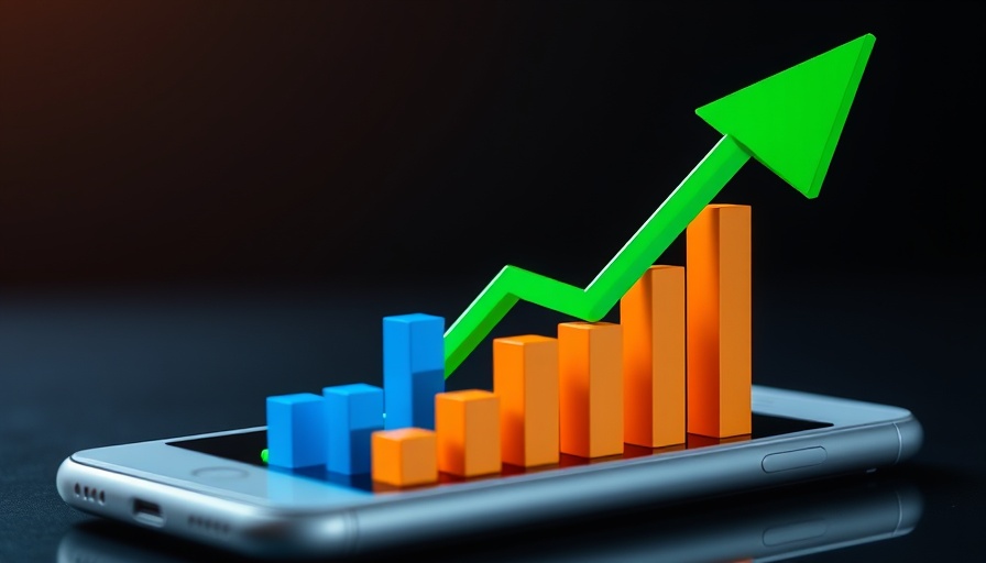 US Ukraine peace negotiations concept with rising charts on smartphone.