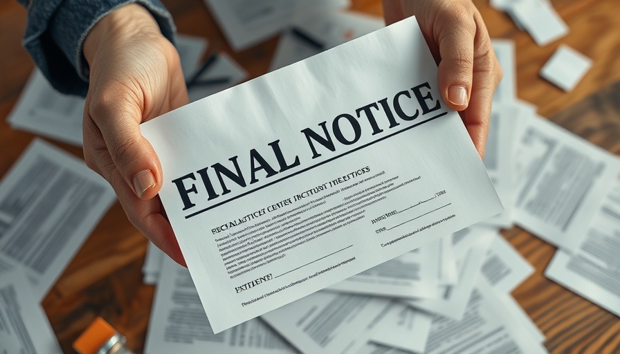 Hands on final notice papers, How Debt Collectors Make Money.