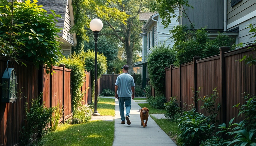 Corte Madera multiuse path with person walking a dog.
