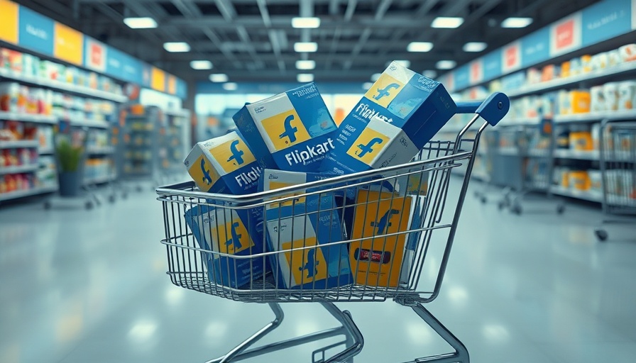 Flipkart packages in shopping cart amidst relocation context.
