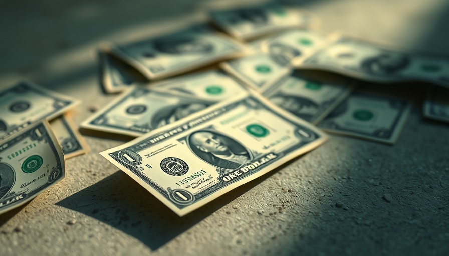 US dollar bills symbolizing economic impact of US solar import tariffs.