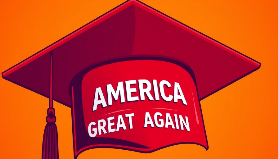 Red cap with 'Make America Great Again' text; Trump Vance criticism American universities.