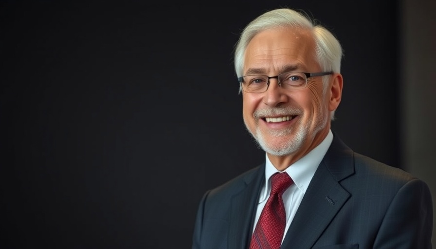 Elder male in suit smiling indoors, Trump's Memecoin Surge