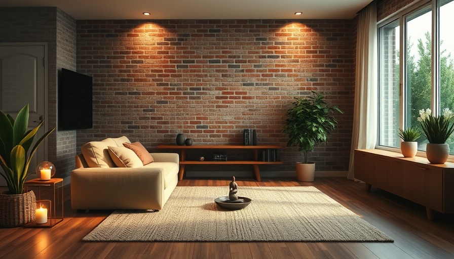 Cozy zen meditation space at home with calming lighting.