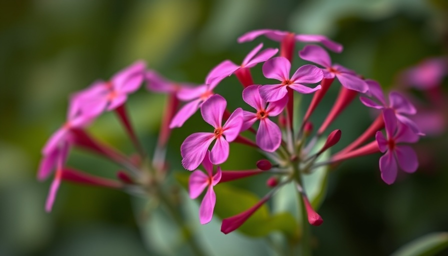 Bright magenta flowers blooming vibrantly, gardening tips.