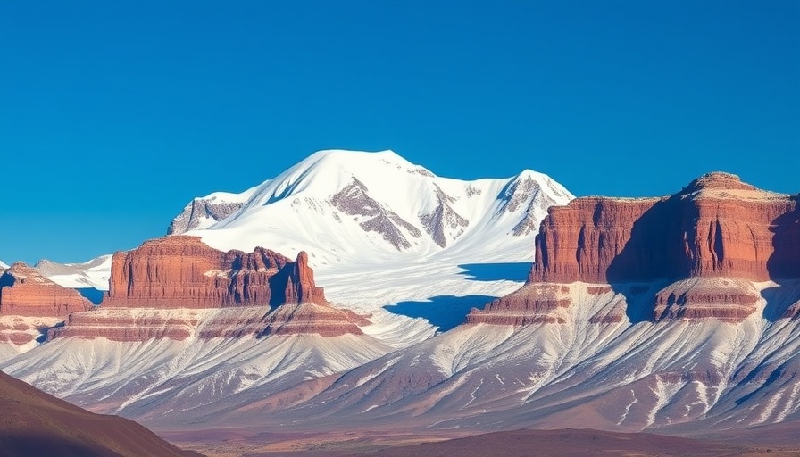 Majestic Colorado mountains with red rocks, best places to live in Colorado.