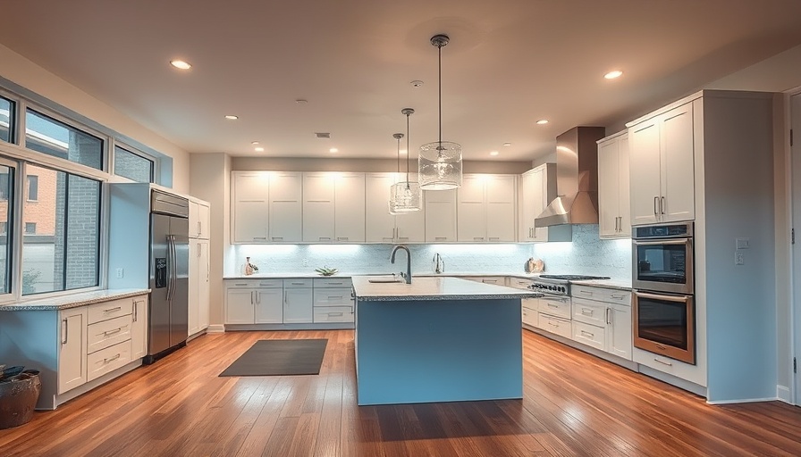 Stylish kitchen lighting ideas featuring pendant and recessed lights.