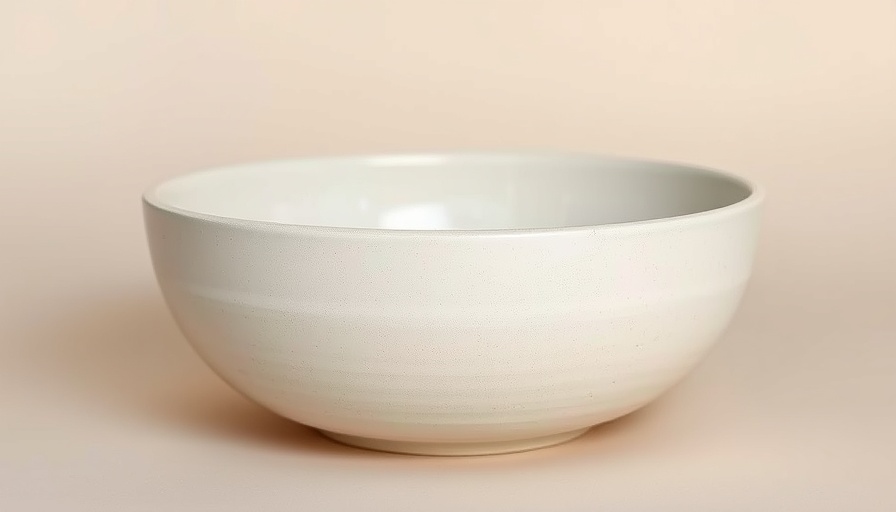 Abstract ceramic bowl showcased in art exhibitions in Marin.