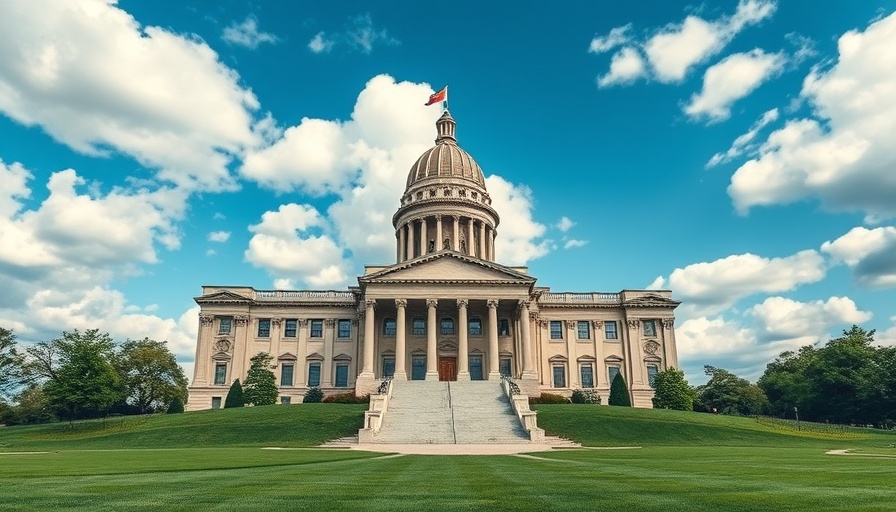 Majestic Kansas State Capitol, highlighting affordable places to live in Kansas.
