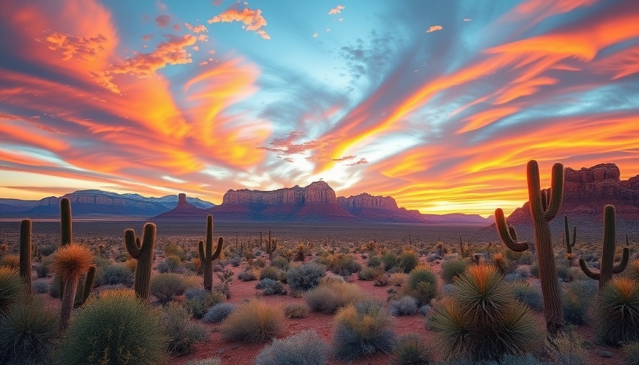 Nevada desert sunrise with red rocks, best places to live in Nevada 2024