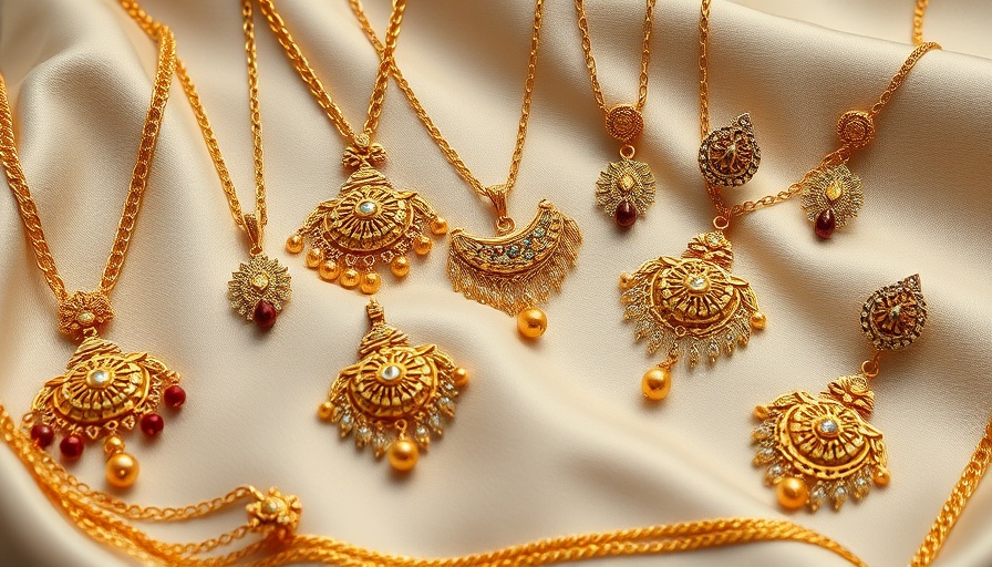 Elegant jewelry layout on satin for jewelry organization ideas.