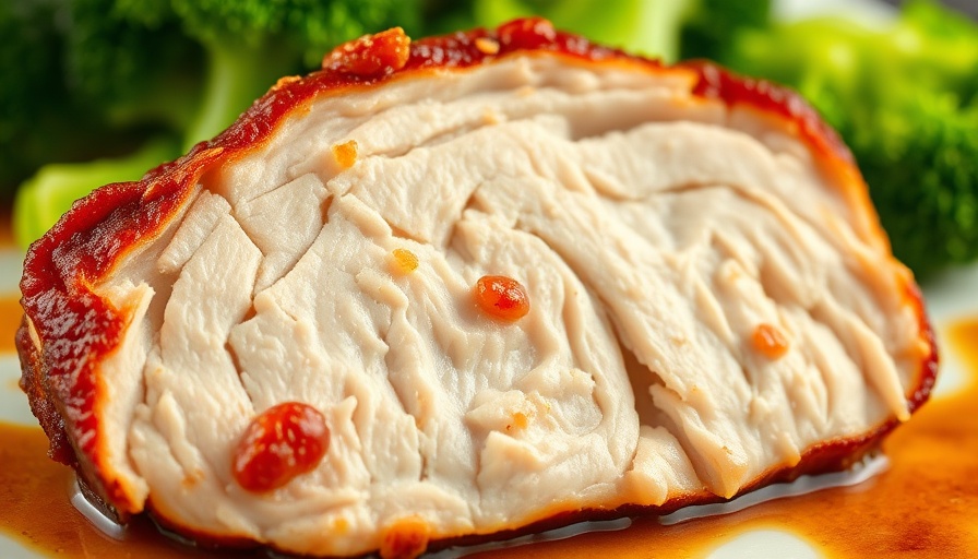 Tender chicken with caramelized brown sugar crust, brown sugar chicken recipe.