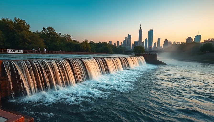 Scenic waterfall near an affordable place to live in New York.
