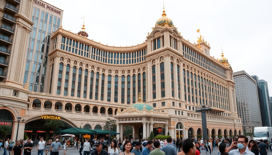 Venetian Macau casino amidst U.S.-China tensions.