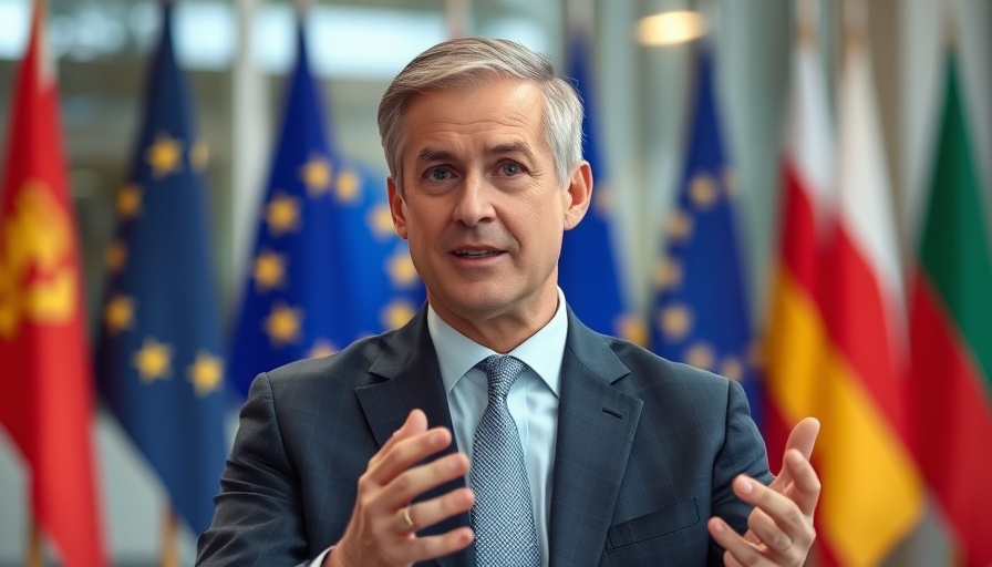 Interview with a man discussing Greece Tech Transformation, EU background.