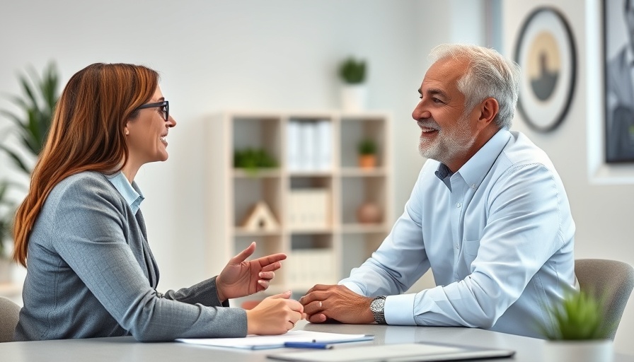Friendly financial advisor discussing benefits, highlighting advantages of credit unions.