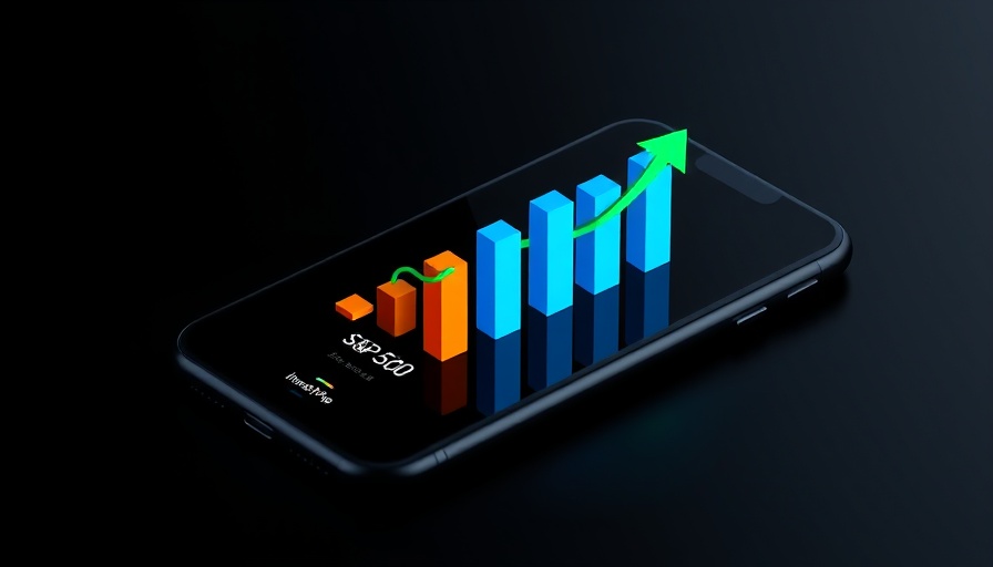 Kidoz Inc. stock purchase concept with smartphone and bar graph