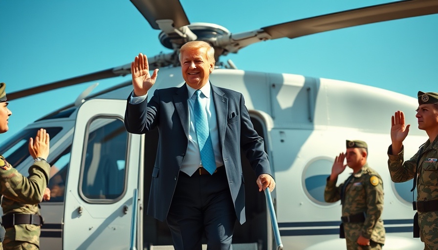Ukraine deal negotiations impact on investments: Political figure exits helicopter.