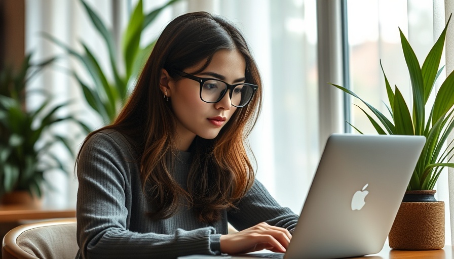 Gen Z financial wellness programs, young woman pensive at laptop.