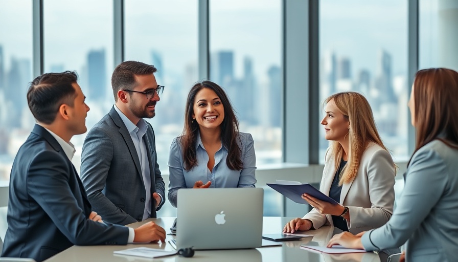 Professionals discussing Eastern Europe business partnerships in a conference room.