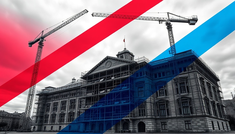 Courthouse renovation symbolizes broken justice in Europe.