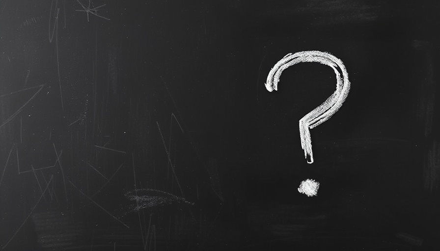 Chalk question mark on blackboard suggesting debt relief options