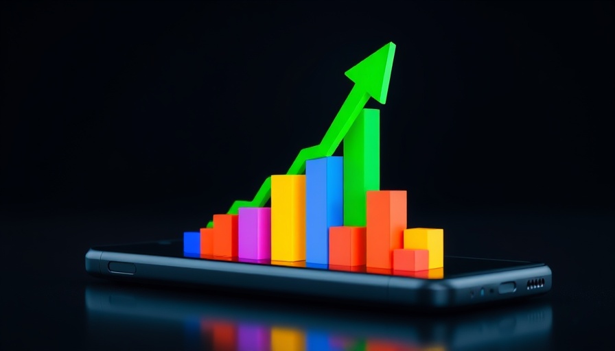 3D bar graphs with upward green arrow illustrating investment growth.