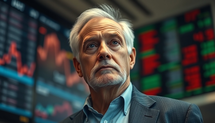 BlackRock U.K. investments: thoughtful older man in financial setting.