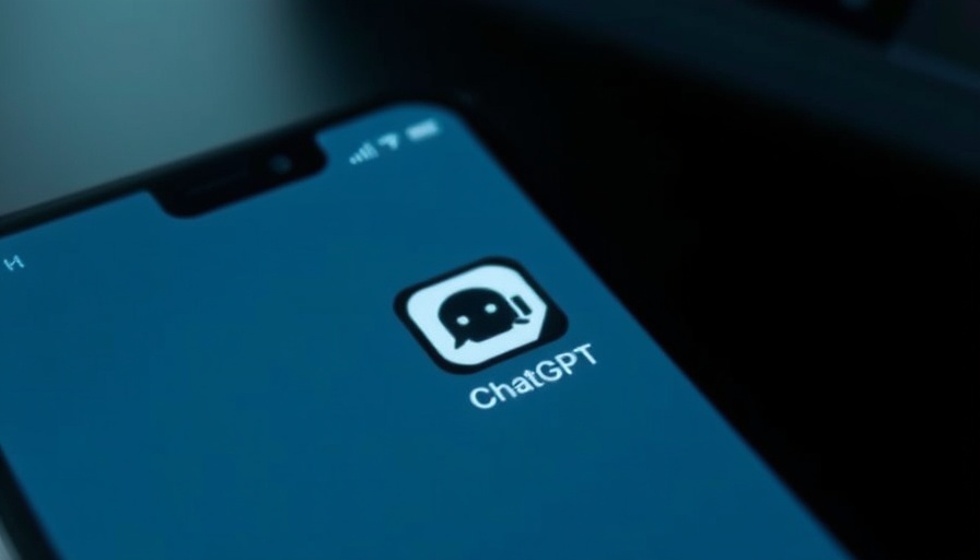 ChatGPT app icon on smartphone screen, OpenAI fixing bug topic.