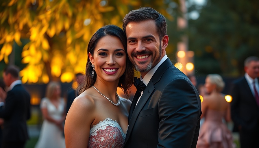 Couple at gala amid Trump sanctions controversy.