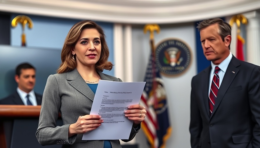 Press briefing at White House discussing a hostile act by Amazon.