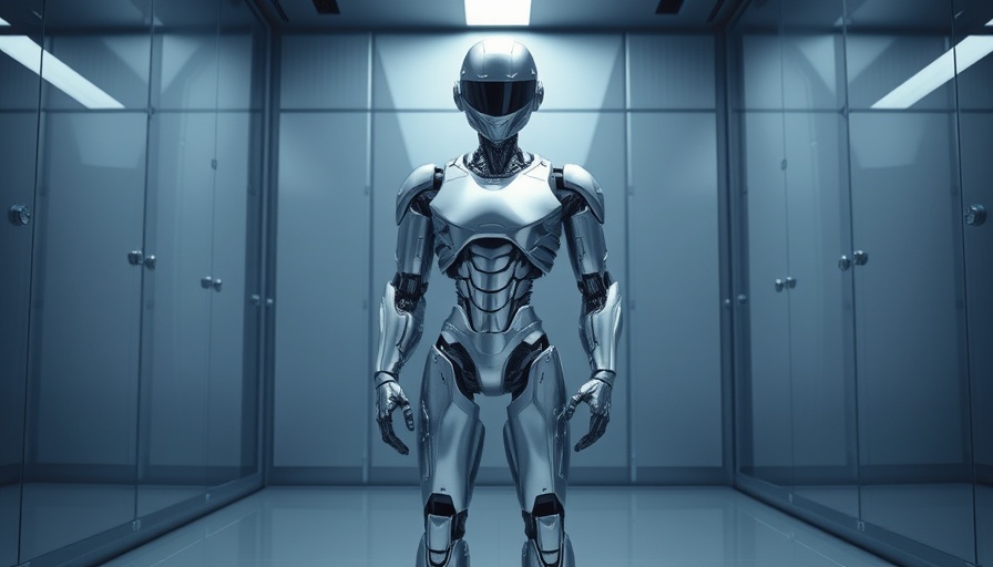 Figure AI cease and desist letters robotic figure in minimalist room