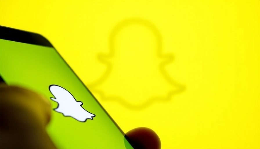 Smartphone with Snapchat logo on bright yellow backdrop, Snapchat Simplified App Plans.