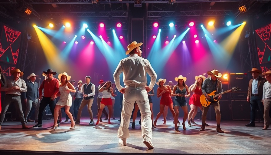 Beyoncé Cowboy Carter Tour concert with performer in white on stage.