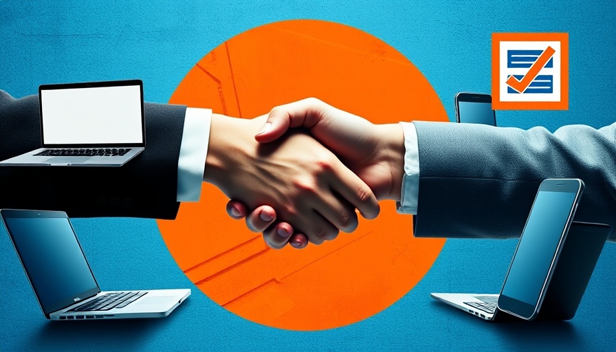 Digital handshake between devices representing retail investors in secondary market.