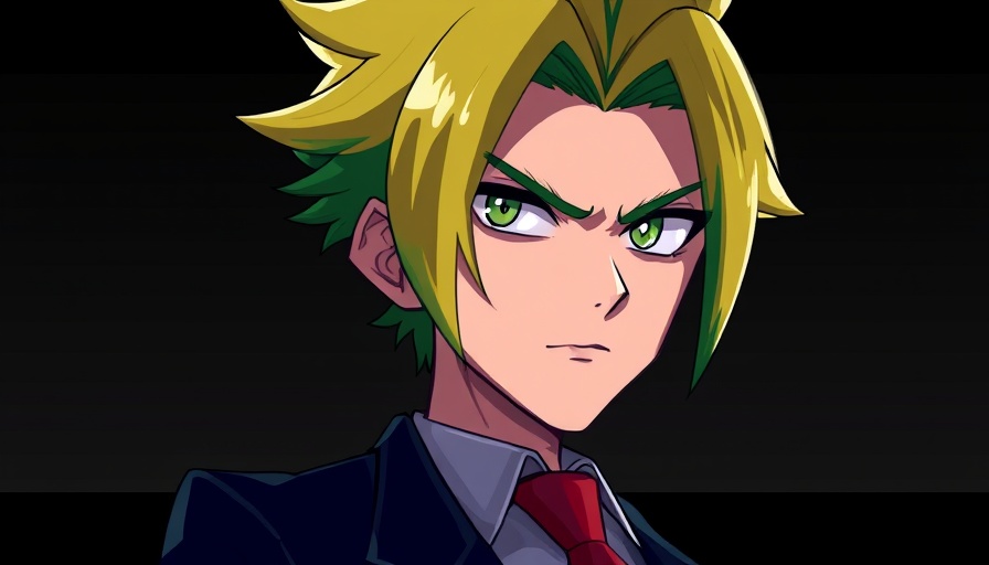 Stylized illustration of a character related to corporate cash rush
