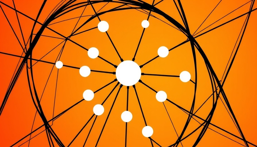 Abstract illustration representing AI coding platform connectivity.