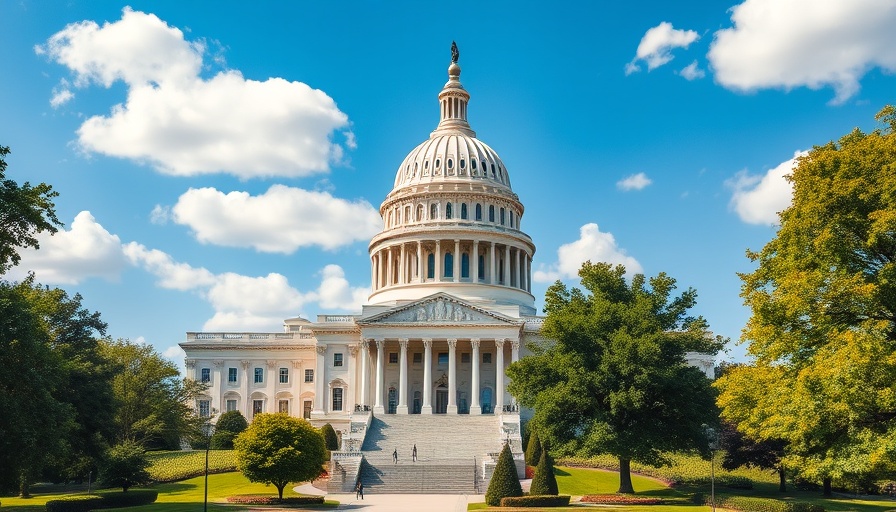 Majestic capitol building in Minnesota, symbolizing affordable places to live, under blue sky.