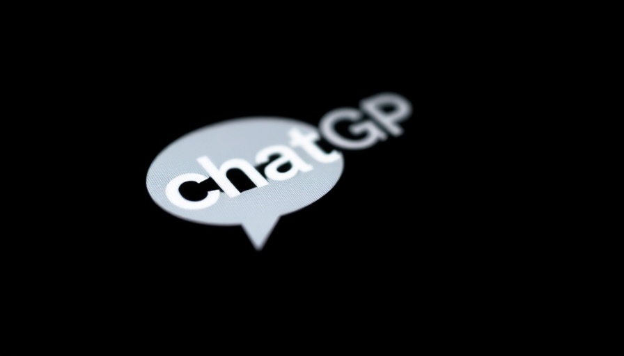 ChatGPT app icon on black screen, sycophancy fixes focus.