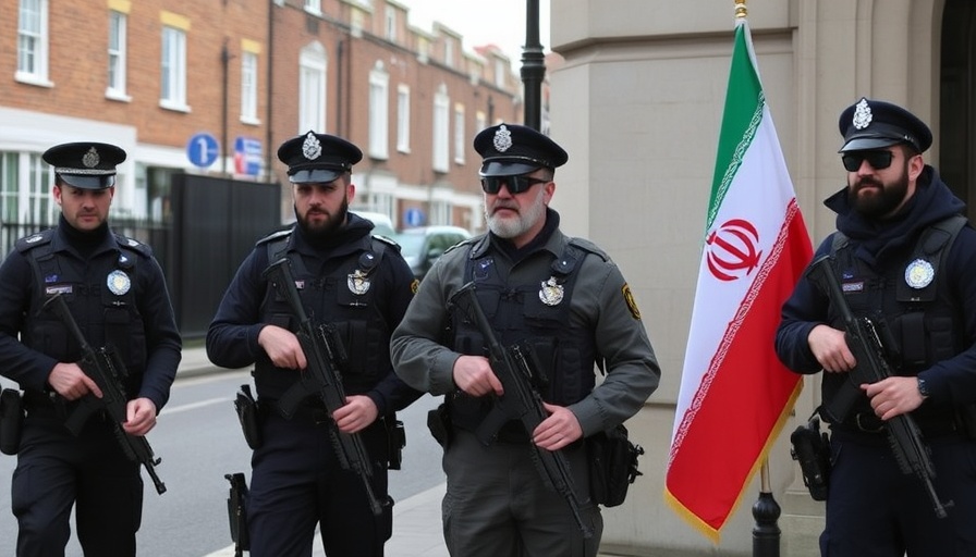UK police arrest five men, including four Iranians, over suspected terror plot