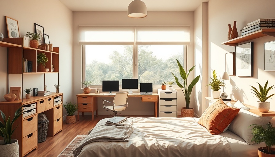 Ultimate Hybrid Bedroom-Office Makeover, modern and tidy space.
