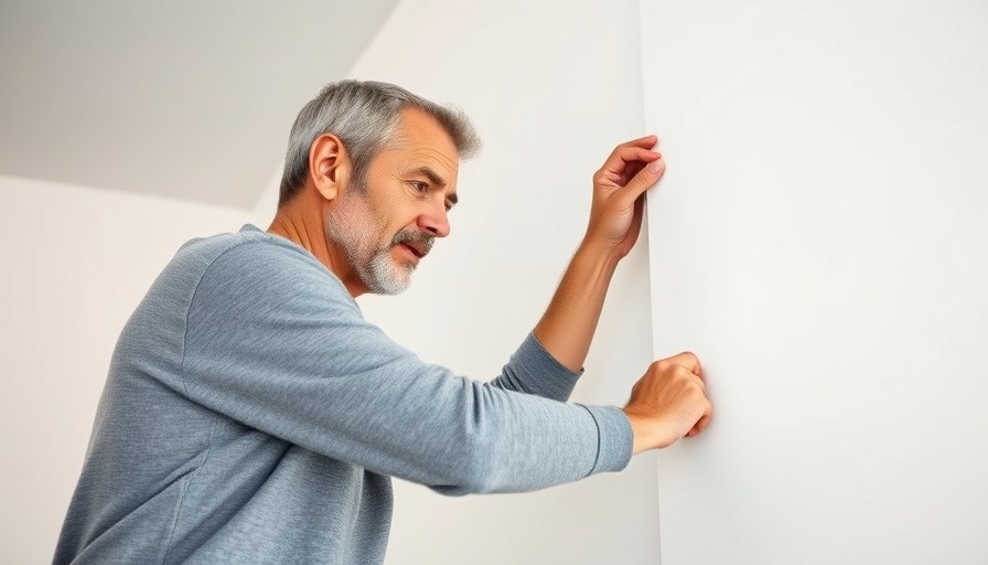 Man installing drywall step-by-step guide for effective installation.