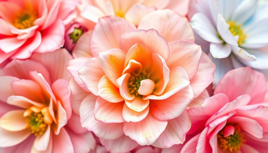 Watercolor palette and florals with spring color palettes.
