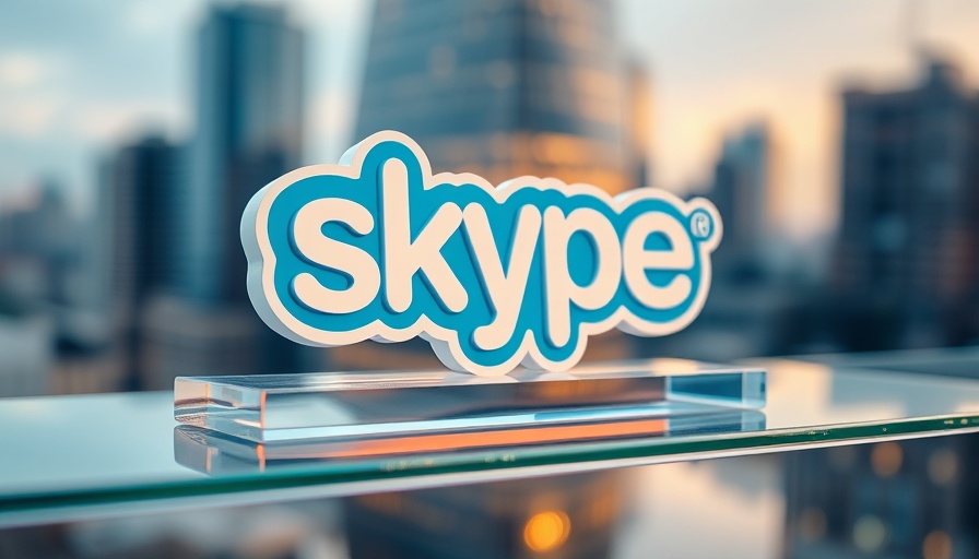 Skype shutdown and Microsoft Teams integration logo display.