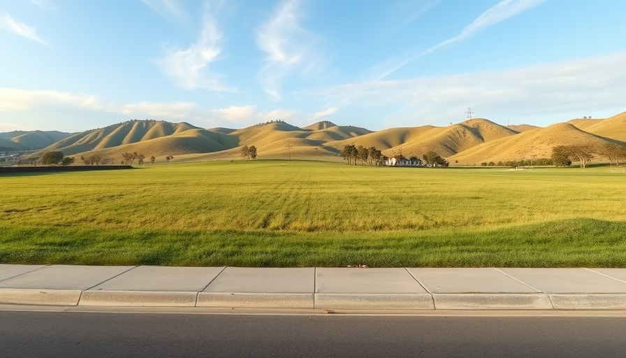 Open field near Novato potential workforce housing site.