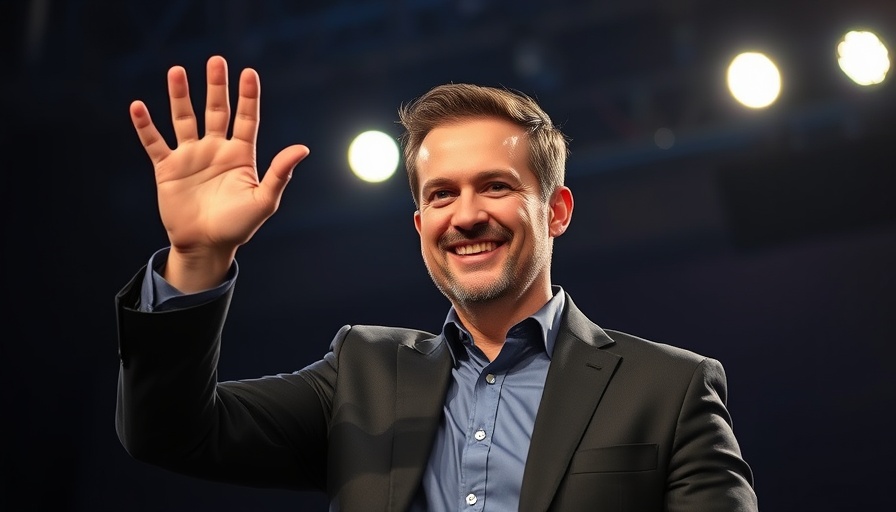 Confident man at political event symbolizing traditional right-wing politics rise.