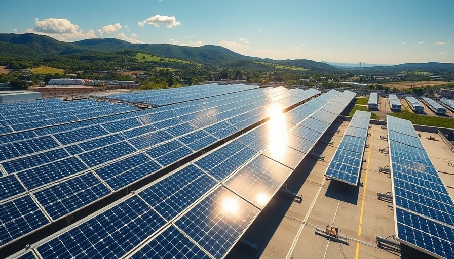 Solar panels on Southeast Asian rooftop showcasing green investment.
