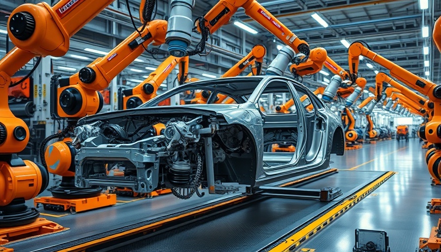 US-UK Trade Pact Benefits: Robotics in car manufacturing.