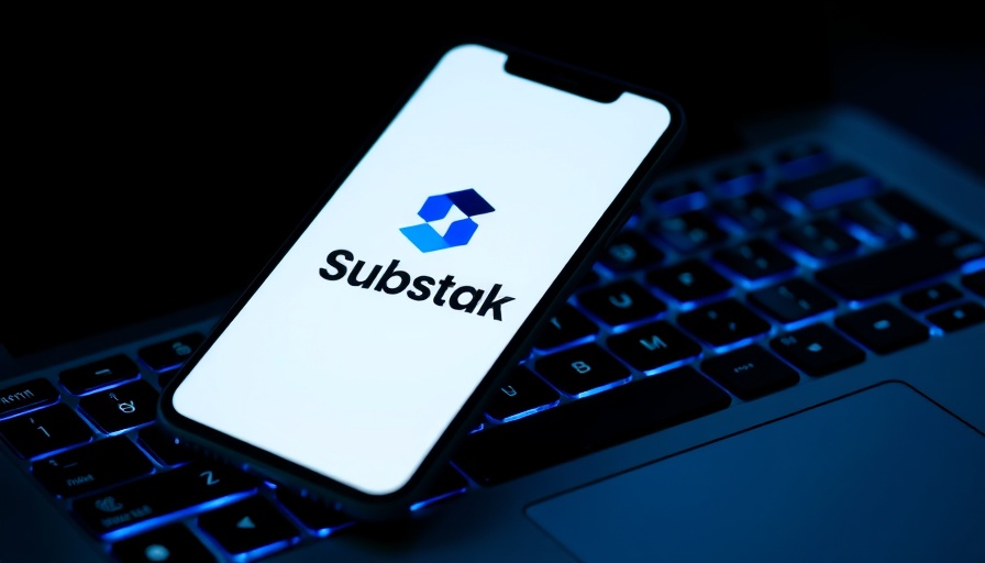 Substack audio-only livestream feature displayed on smartphone.