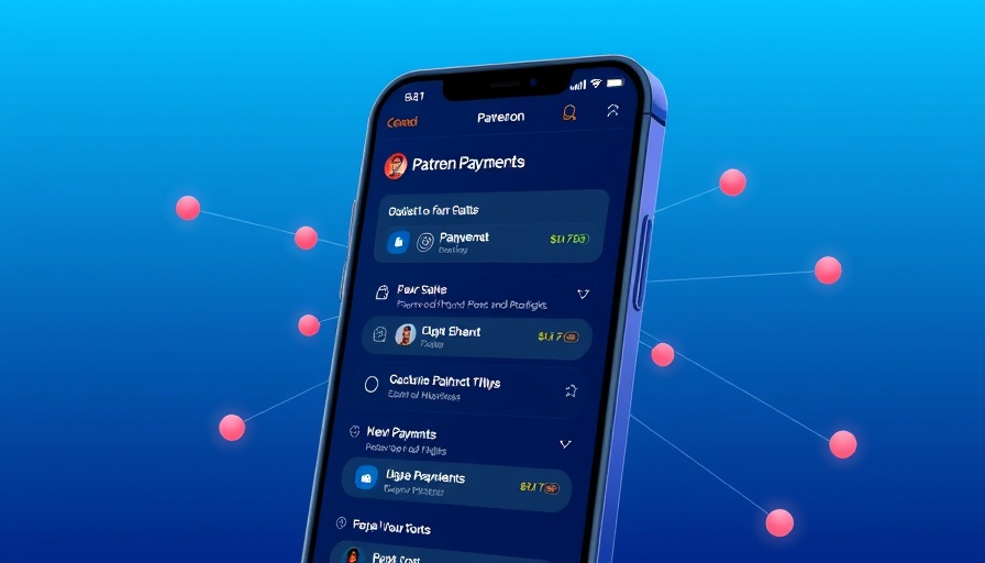 Patreon app web payments interface with subscription options.